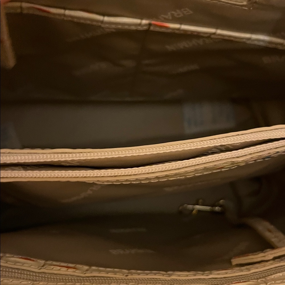 NWT BRAHMIN Colorful Crocodile Embossed Tote Bag - Picture 6 of 6